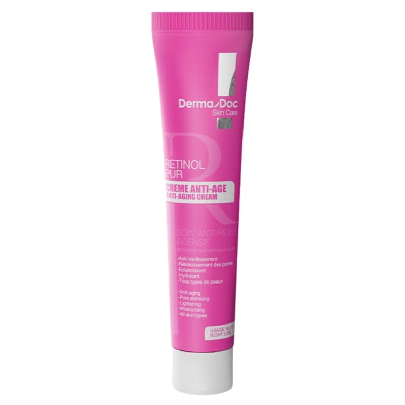 DermaDoc Crème Anti-Âge Pure Rétinol de Nuit – 40ml